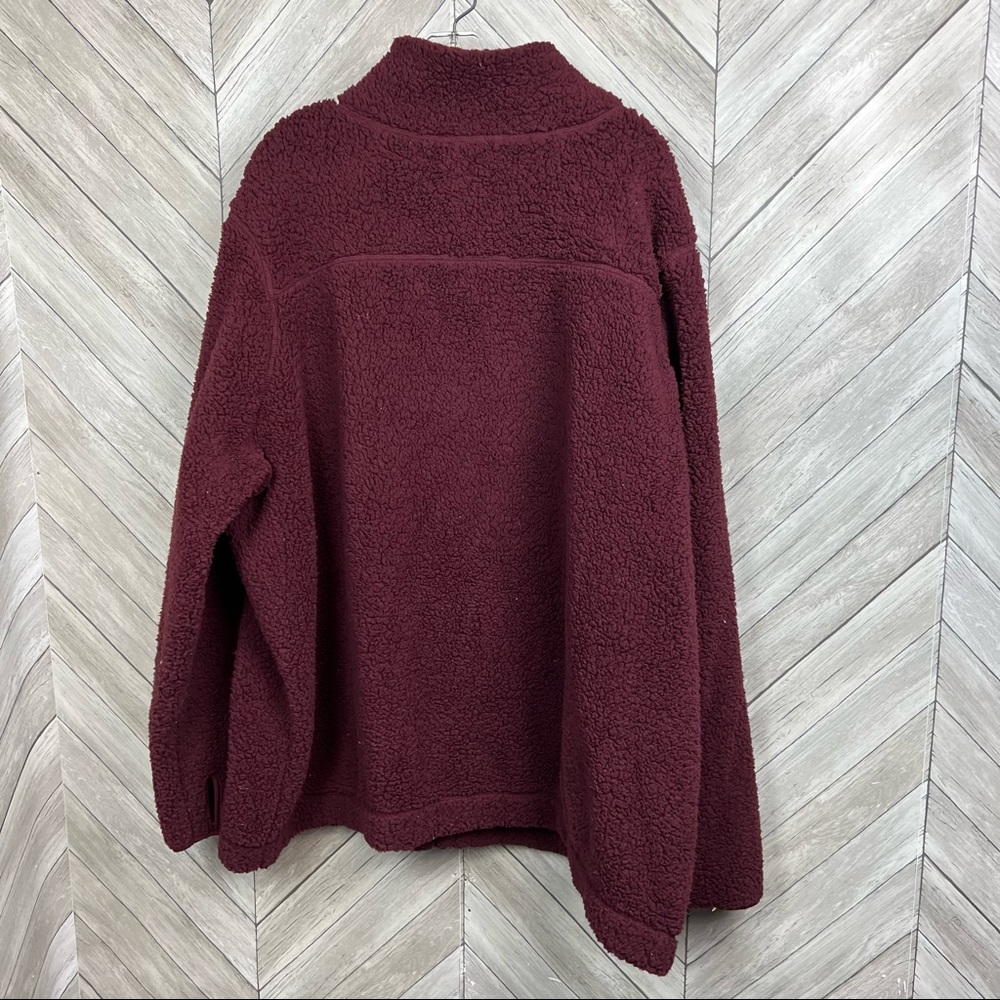 Cozy Sherpa Zip-front Jacket 3x - Picture 4 of 13